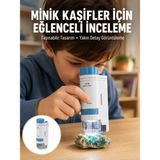 Senson Pmma Optik Lensli Kompakt Taşınabilir Mikroskop Yeni Nesil - Lisinya