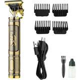 Senson PS-033 Çelik Kasa Profesyonel T-Bıçak Saç Sakal Ense ve Çizim Tıraş Makinesi