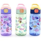 Senson Renkli Pipetli Suluk 600 ml Bpa Içermez ALK2968