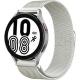 Senson Samsung Galaxy Watch 4 Metal Mıknatıslı Kordon (Saat Değildir) - Gümüş