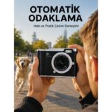Senson Taşınabilir Dijital Fotoğraf Makinesi LED Flaş ve 18X Dijital Zoom - Lisinya