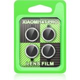 Senson Xiaomi Mi 14T Pro Raze Metal Kamera Lens - Gümüş