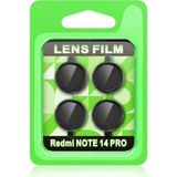 Senson Xiaomi Redmi Note 14 Pro 5g Raze Metal Kamera Lens - Siyah
