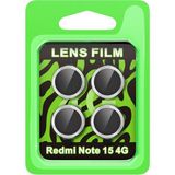 Senson Xiaomi Redmi Note 15 4g Raze Metal Kamera Lens - Gümüş