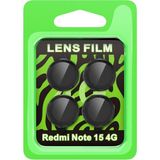 Senson Xiaomi Redmi Note 15 4g Raze Metal Kamera Lens - Siyah