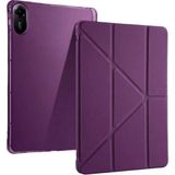 Senson Xiaomi Redmi Pad 2 Kalemlikli Mars Tablet Kılıfı - Mürdüm