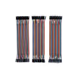 Sensör Modül 3x40 Adet Jumper Kablo , Erkek Dişi, Kablo Geçmeli Köprü 28AWG Tel Köprü Arduino için (3'lü Set)