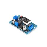 Sensör Modül LM2596 Ekranlı Ayarlanabilir DC-DC Step Down Voltaj Düşürücü 3A (Voltmetreli)