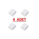 Sensörlü Dolap Içi ''4 Lü'' Led Işık Pilli Led Aydınlatma Dolap Işığı (Piller Dahil)