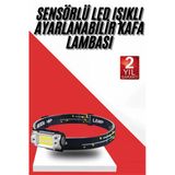 Sensörlü Kamp Lambası Ayarlanabilir Kafa Lambası Kafa Bantlı P60921s406