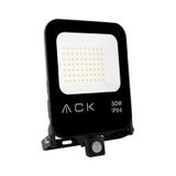 Sensörlü Led Projektör 50 Watt 6500k Beyaz Işık Ack At62-25032 Seçenekler