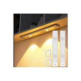 Sensörlü LED Slim Bant, Beyaz, 30CM, Kabin ve Dolap Için Dekoratif Gece Lambası