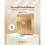 Sensörlü Otomatik Kağıt Havluluk ( Kağıt Havlu Dispenseri) 21 Cm Gold
