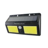Sensörlü Solar Led Çiftli Duvar Tipi Aplik Led Su Geçirmez 96cob