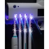 Sensörlü Uv Sterilize Diş Fırçası Tutucu Ve Macun Sıkma Aparatı Renkli