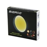 Sensörlü=0--3mt USB Şarjlı Sarı LED Yuvarlak Lamba Çap: 8.3cm - Kalınlık: 2cm (4940) - 1 - 10 W - Amber