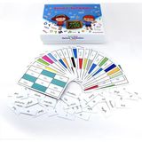 Sensory Kids Harf Hece Kelime Tombalası 5 - 7 Yaş Eğitici Oyun Eğlenceli Eğitim Materyali