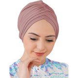 Sensu Çapraz 3 Bantlı Çift Taraflı Bone Deniz Bonesi - Gülkurusu - Standart