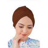 Sensu Çapraz 3 Bantlı Çift Taraflı Bone Deniz Bonesi, Standart, BNTBONE-3, ACIKAHVE, Kadın