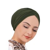 Sensu Çapraz 3 Bantlı Çift Taraflı Deniz Bonesi, Standart, BNTBONE-3, Haki, Kadın