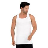 Sensu Erkek Atlet%100 Pamuklu 2'Li Paket Set Beyaz Eat7003,Beyaz M