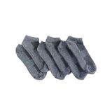 Sensu File Örgü Unisex 6'Lı Patik Çorap,Grı 39-42