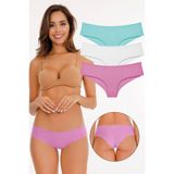Sensu Kadın Brazilian Panty Lazer Kesim Külot 3'Lü,2046 M