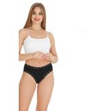Sensu Kadın Dantelli Karışık Renkler Slip Külot 5L Paket Set Kts3070-5,Karışık S