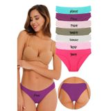 Sensu Kadın Gün Baskılı 7'Li Slip Bikini Külot,Model6 S