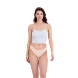 Sensu Kadın İp Askılı Lazer Kesim Crop Büstiyer - BST2005 MAVI 2XL