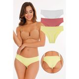 Sensu Kadın Lazer Kesim Külot 3'Lü Paket Set,2048 Xl