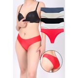 Sensu Kadın Yapıştırma Lazer Kesim Külot 5 Li Set- Kts4056,Asorti S