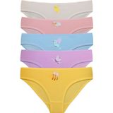 Sensu Kız Çocuk Pamuklu 5'Li Külot Set - Kıds2600 Model-10