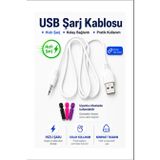 Sensvia Vibratör USB Şarj Kablosu 80cm USB 3.0