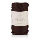 SENSY 3 Mm - 250 gr Polyester Makrome Ipi Kahverengi 120 M Polyester Makrome Ip Supla Ip Ve Çanta Ipliği