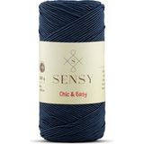 Sensy Chic&easy 200 gr Slim Supra Ipi Mumlu Ip Runner Ipi Çanta Ipi Makrome Ip Pase Ip - Lacivert