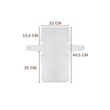 SENSY Plastik Çanta Kanvas 22 Cm - 44,5 Cm Canta Aksesuarı Ve Çanta Aksesuar