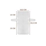 SENSY Plastik Çanta Kanvası 16,5 Cm - 33,5 Cm