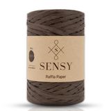SENSY Premium 400 Metre Rafya Çanta İpi Raffia İp Kağıt İp Supla İpi 250 Gram (Kahverengi)