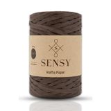 SENSY Premium 400 Metre Rafya Ip Çanta Ipi Raffia Ip Kağıt Ip Supla Ipi 250 Gram Kahverengi