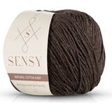 Sensy Premium Amigurumi İpi Punch (Panç) Baby Soft Cotton 50 gr Örgü İp - Bitter