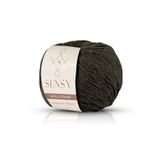 Sensy Premium Amigurumi İpi Punch (Panç) Baby Soft Cotton 50 gr Örgü İp - Haki