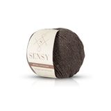 Sensy Premium Amigurumi İpi Punch (Panç) Baby Soft Cotton 50 gr Örgü İp - Koyu Vizon