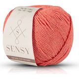 Sensy Premium Amigurumi İpi Punch (Panç) Baby Soft Cotton 50 gr Örgü İp - Somon