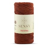 SENSY Premium Chic&Easy 200 gr Slim Supra İpi Mumlu İp Runner İpi Çanta İpi Cüzdan İpi Pase İp Bakır