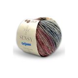 SENSY Premium OriJeans Renkli Ebruli Amigurumi İpliği Punch (PANÇ) Baby Soft Cotton 50 gr Örgü İpi Poly