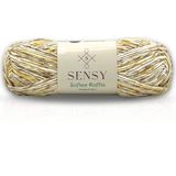 Sensy Premium Softee Raffia Yumuşak Kağıt Ip Rafya Ipi Tığ Ipi Çanta Ipi El Örgü Ipi Hobi Ipi - Gün Batımı
