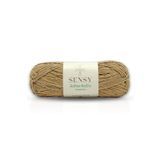 SENSY Premium Yumuşak Kağıt İp Rafya İp Tığ İpi Çanta İpi El Örgü İpi Hobi İpi Sütlü Kahve Softee Raffia