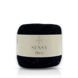 Sensy Shine Pullu Örgü Ipi - Siyah