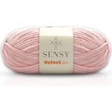 Sensy Velvet Slim El Örgü Ipi Battaniye Ipi Kazak Ipi Amigurumi Ipliği Bebek Battaniye Ipi Kadife Ip Amigurumi Ip - Bebe Pembe